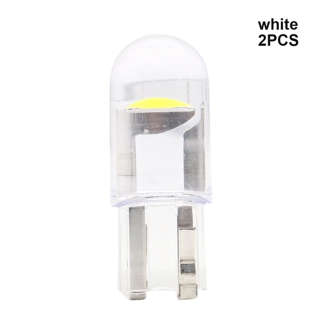 Kenally 10 Uds T10 168 192 2825 COB LED coche cuña estacionamiento luz lateral puerta bombilla instrumento lámpara Auto matrícula luces Bombillas para automóviles Blanco 2 piezas Kenally VI000621-01