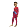 thumbnail image 3 of Spider-Man Toddler Long Sleeve Top and Pants Pajama Set, 2-Piece, Sizes 12M-5T, 3 of 8