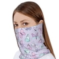 thumbnail image 4 of KLL Purple Butterfly Pirnt Wicking Running Beanie Head Wrap Cycling Bandana for Men Women, 4 of 8