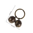 thumbnail image 2 of Raindrops 1Set Wear-Resistant Coffee Pet Collar Bells Multi-Function Dog and Cat Charm Lightweight and Portable, 2 of 6