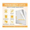 thumbnail image 4 of Acrylic Sheets 2 Plexiglass Sheets 1/8 Inch Thick Clear Acrylic Sheet Glass Panel Acrylic Board Cra, 4 of 5