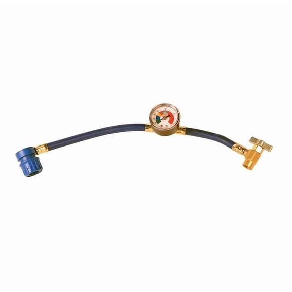 Fjc R-134A U-Charge Hose W/Gauge 6037