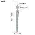 thumbnail image 2 of Uxcell Hanging Keep Bird Away Reflector Scare Device with Reflective Diamond Disc 4Pack, 2 of 5