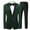 Green*, variant on RUTAYY Men's Outfits Casual 2 Piece Sequins One Button Slim Fit Long Sleeve Shiny Jacket and Pants Classic Chic Sets