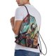 thumbnail image 3 of Bolsa con cordón clásica de Rick y Morty, plegable, para deportes, fitness, unisex, bolsa de viaje para deportes de playa, pequeña, 3 of 8