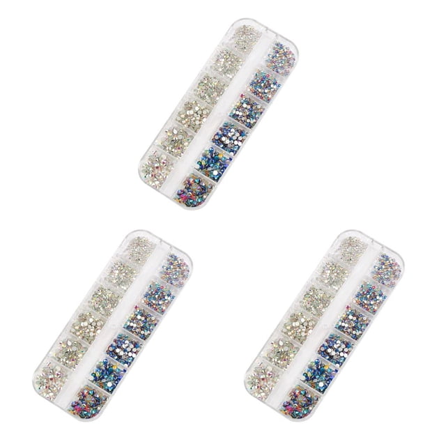 Vogacara 1 bolsa de cristales de cristal en forma especial, pequeños, fáciles de pegar, diamantes de imitación para uñas, diferentes estilos, dulce Type1 NO1 Vogacara CBP253446
