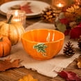 thumbnail image 6 of Ceramic Pumpkin Tableware Set for Thanksgiving - Festive Dinner Plate and Bowl Set for Holiday Decor - Versatile Serving Dishes for Seasonal Parties Home Kitchen Dining, 6 of 7
