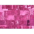 thumbnail image 1 of Ahgly Company Indoor Rectangle Patchwork Pink Transitional Area Rugs, 2' x 4', 1 of 4