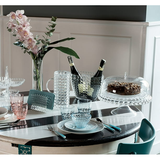 Guzzini Tiffany Grey Acrylic Cake Stand with Dome Lid - Walmart.ca