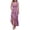 Purple, variant on Ayolanni Sleeveless Dresses for Women V Neck Wedding Guest Green A-Line Maxi Dress Chiffon Flowy Party Solid Sundress L