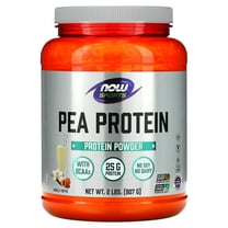NOW Sports Pea Protein Powder, Vanilla Toffee, 24g Protein, 2.0lb, 32.0oz