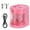 Pink, variant on Eagle Electric Pencil Sharpener, Battery or USB Operated, Dual Holes, Dual Blades, fit for Pencils of Size 6-8mm and 9-12mm (Pink)