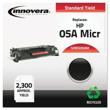 - Innovera Remanufactured CE505A(M) (05AM) MICR Toner, Black