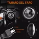 thumbnail image 2 of Faro Para Moto Universal + Carcasa Y Soporte De 7 Pulgadas, 2 of 8