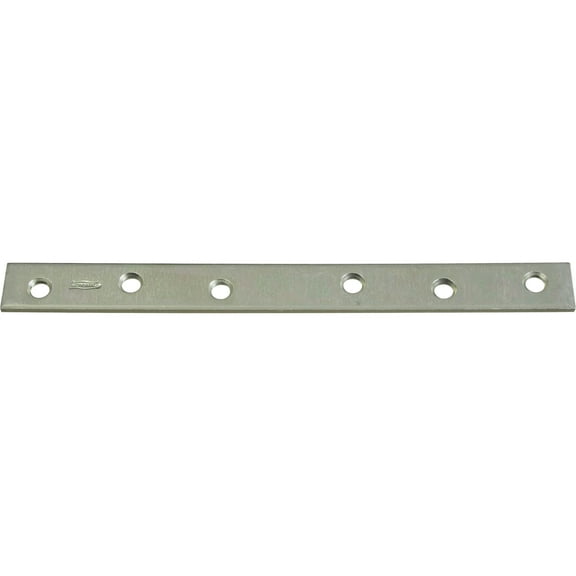 118BC 10" X 1" Mending Brace - Zinc Plated