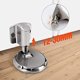 thumbnail image 3 of Home Safety Anticollision Door Stopper Rustproof Zinc Alloy Metal Brushed Stainless Steel Face Multiple Colors, 3 of 8