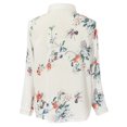 thumbnail image 2 of Richie House Girls' Print Blouse with Lapel Collar RH1890, 2 of 2