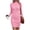 Pink, variant on YTCAMLO Ribbed Knit Sweater Dress for Women Casual Long Sleeve Mock Neck Bodycon Dress Stretch Slimming Fall Winter Mini Dress