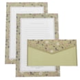 thumbnail image 4 of KAKOWELY lined letter paper 1 Set Lined Stationery Writing Paper and Envelopes Set Vintage Floral Letter Writing Kit with Envelopes for Invitations and Notes, 4 of 5