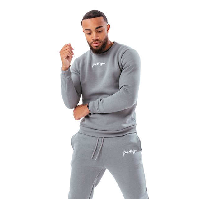 Hype - Jersey Garabato para Hombre (Gris)