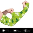 thumbnail image 2 of Kdxio St Patrick's Day7 Print UV Sun Protection Arm Sleeves - Tattoo Cover Up - Basketball Arm Sleeve UPF 50 Cooling for Men Women, 2 of 7