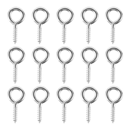 

NUOLUX Screw Eyehook Jewelrysmall Stainless Steel Rings Earrings Bails Bail Pin Hooks Making Mini Peg Pin