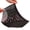 Black, variant on Women's Underwear Mid Rise Seamless Sheer Mesh Panties Ultra-Thin Sexy See Through Soft Nylon Briefs
