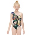 thumbnail image 3 of My Hero Academia One-Piece Swimsuit for Girls Adjustable One Shoulder Ruffled Swimwear Summer Beach Kids Bathing Suits Sizes 6-12Y, 3 of 7