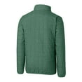 thumbnail image 3 of Men's Cutter & Buck  Green Notre Dame Fighting Irish Alumni Logo Rainier PrimaLoft Eco Insulated Full-Zip Puffer Vest, 3 of 3
