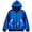 Blue, variant on Varsity Jacket Men Sequin Zip Up Long Sleeves Party Disco Sparkly Hooded Wind Breaker Jackets Mens,BK1,M