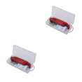 thumbnail image 4 of Soidarity Kit de reparación de neumáticos CNC Fácil de operar Tirefit Parche frío Translucidez Colores surtidos Ligero Pequeño para bicicleta de blanco 2piezas Soidarity CBP190904, 4 of 5