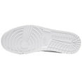 thumbnail image 3 of Nike Mens Air Jordan 1 Mid White/Black 554724-110, 3 of 6