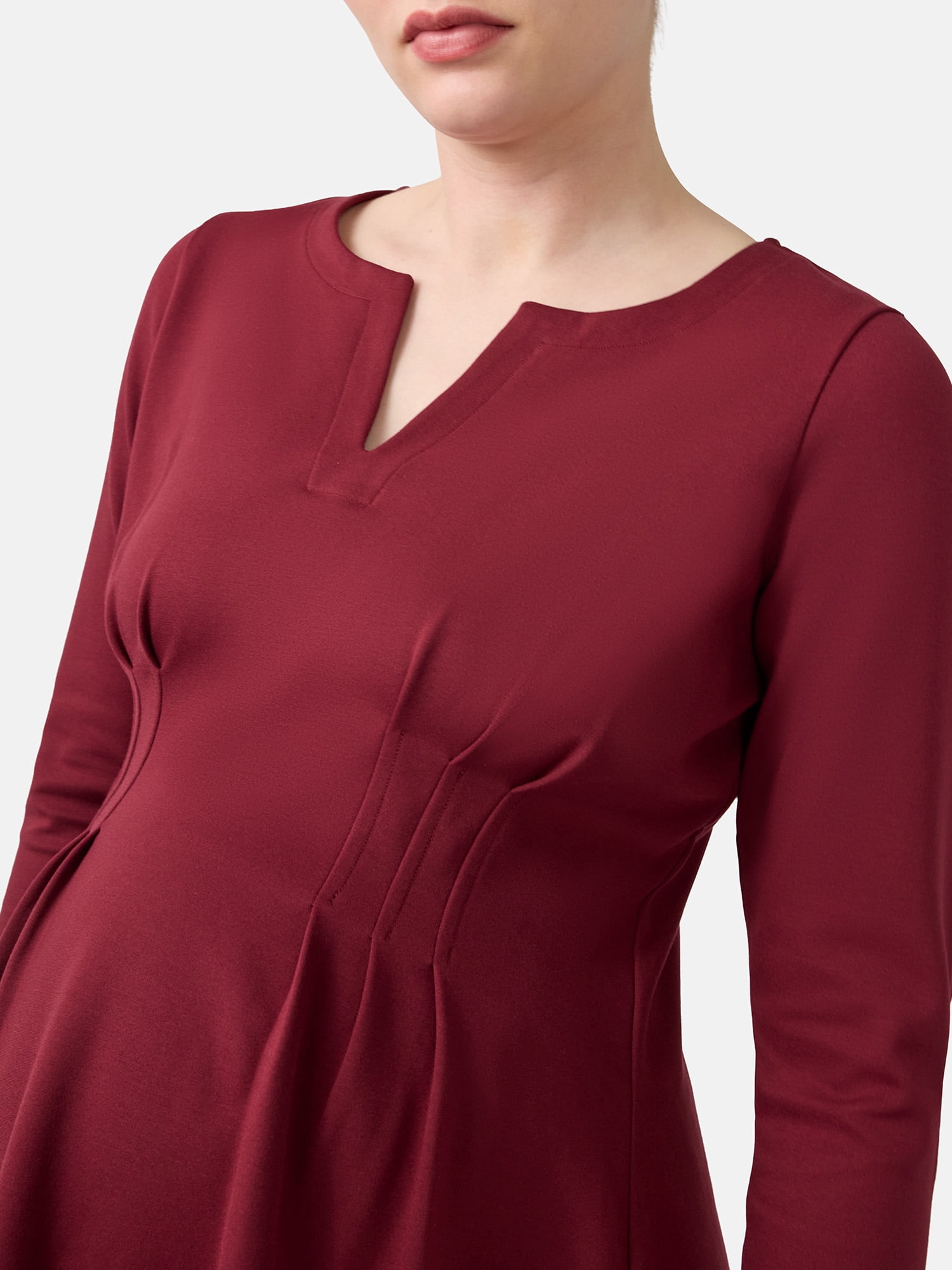 Ingrid & Isabel For Every Belly Women’s Maternity Pintuck Mini Dress, Sizes S-XXL