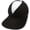 Black, variant on Sun Visor Hats for Summer Women Beach Hats Large Brim UV Protection Ponytail Golf Cap Sport Adjustable Visor White Free Size