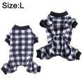 thumbnail image 2 of Pet supplies Dog clothes Household clothes Pet clothes Pajamas Plush pet clothes, 2 of 6