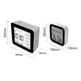 thumbnail image 3 of Graflsoa 13-in-1 WiFi Smart Temperature & Humidity Monitor with 2.8" TFT Display, 3 Subunits, Built-in Battery, ABS Material, White - TuyaAPP Compatible, 3 of 7