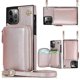 thumbnail image 1 of for iPhone 15 Pro Max/15 Ultra Case Wallet Zipper Leather Case with Card Holder, Protective Case with Lanyard Purse Cover for iPhone 15 Pro Max, 1 of 4