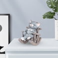 thumbnail image 4 of Wgmhea Rocking Chair Animal Statue Small Sculpture Desktop Decoration Reclining Chair Animal Desktop Realistic Gift Pet Statue Animal Home Decoration Suitable For Offi Home Decor, 4 of 7