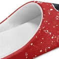 thumbnail image 4 of Uourmeti Happy Christmas Snowman Family Slippers Soft Plush Fuzzy Comfy Non Slip Indoor House Shoes Warm Cozy Anti Skid Memory Foam Sole Lightweight For All, 4 of 6