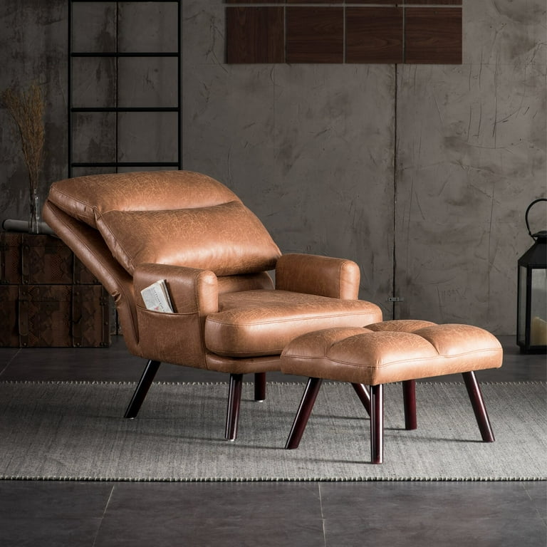 Melo adjustable lounge chair on sale and ottoman