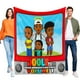 thumbnail image 1 of Jools TV anti-pilling, suave, ligera, esponjosa y acogedora de lujo para hogar y cocina – Perfecta para niños y adultos,110X70cm, 1 of 6