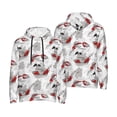 thumbnail image 6 of Bingfone Koi Fish Men's Drawstring Hoodie Long Sleeve Pocket Sweatshirts-XX-Large, 6 of 6