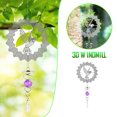 thumbnail image 1 of DPTALR Metal Wind Spinner-3D Hanging Rotating Wind Chimes Outdoor Garden Decor, 1 of 9