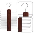 thumbnail image 3 of Artículos pequeños Rack almacenamiento Soporte unión corbata Anti-Deslizamiento multifuncional para empates Bufanda Organización, 3 of 9