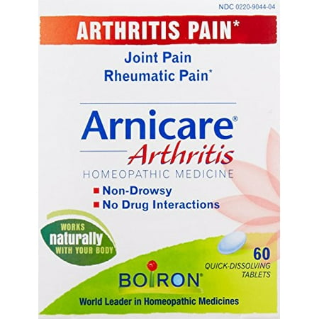 Boiron Arnicare Arthritis Rheumatic Pain Relief Homeopathic 60