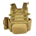 thumbnail image 4 of Chaleco Chaleco modular para hombres al aire libre Equipo de caza Chaleco portador de carga con bols Tomshoo Chaleco, 4 of 7