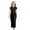 Black, variant on LUOGENLI Dress Girl's Short Sleeve Solid Color Loose Casual Long Maxi Dress with Pockets Maxi Skirt with Shorts Plus Size Red 2-3 Years