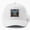 White, variant on Hocus Pocus Moonlight Baseball Cap, Animal Camping Night Graphic Design, Classic Hat