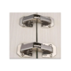 thumbnail image 4 of Set Bisagra  Bloosom Bidimensional Oculta 90° 10 Piezas Niquel Satinado, 4 of 4