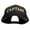 Black, variant on Captain Embroiderd Big Size Structured Solid Poly Cotton Twill High Profile Pro Style Cap - Black XL-3XL